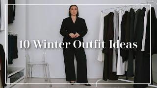 10 Winter Outfits (winter fashion lookbook) | Samantha Frances