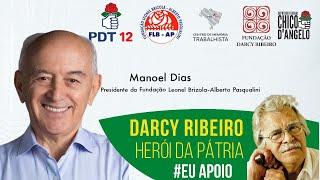 Manoel Dias, presidente da Fundação Leonel Brizola-Alberto Pasqualini.