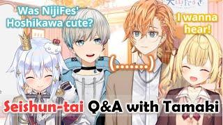 【ENG SUB】Seishun-tai Q&A with Tamaki【Shibuya HAL / Hoshikawa Sara / BobSappAim / Inuyama Tamaki】