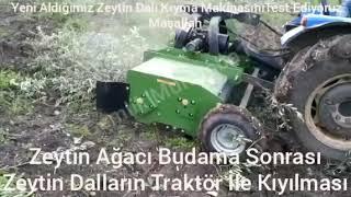 Gemlik Muratoba Köyü Zeytin Dalı Kıyma MakinasınıTest Ediyoruz