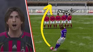 The best free kick takers in PES 6