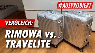 RIMOWA Original Cabin S vs. TRAVELITE Next S Trolley Vergleich: 1.000 Euro für einen Koffer?