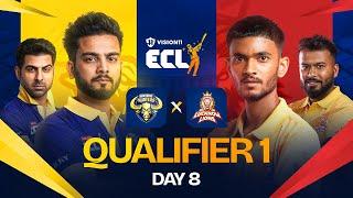 #ECL | Qualifier 1 | Haryanvi Hunters vs Lucknow Lions | Elvish Yadav vs Anurag Dwivedi