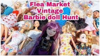 Flea Market Vintage Barbie doll Hunt