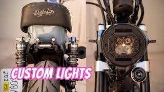 Custom Headlight, Tail Lights, and Turn Signals on the Honda Dax 125