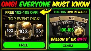 OMG! FREE 102-105 OVR Player - BALLON D' OR EVENT, EXTRA TIME | Mr. Believer