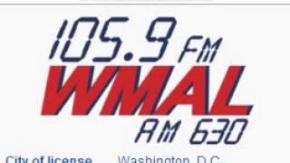 WMAL-FM 105.9 WMAL 630 WMAL Woodbridge, VA Washington, DC TOTH ID at Midnight 7/17/2014