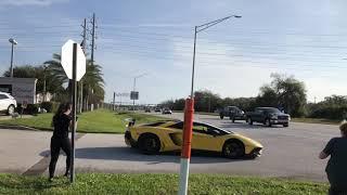 Guy Drifts Lambo And Runs From Cops!!!