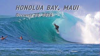 SURFING HONOLUA BAY MAUI DECEMBER 20, 2024 #honoluabay #maui #hawaii #surfing #bigwaves #surfers