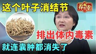 #大医生健康说 这个叶子能消结节,用它泡茶喝,排出体内毒素,就连囊肿都消失了