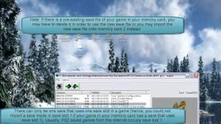 How to import PS2 save files onto PCSX2