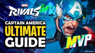 Ultimate Captain America Guide! Marvel Rivals | Gameplay, Abilities & Tips!