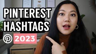 HOW TO USE PINTEREST HASHTAGS // How To Use Hashtags On Pinterest To Get More Traffic (2023)