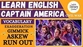 Learn English with Captain America Civil War Movie | Advanced English lesson | English from Movies