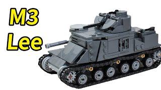 Lego MOC M3 Lee medium tank