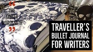 I got a new notebook system! | WRITER'S BULLET JOURNAL IN A TRAVELLER'S NOTEBOOK