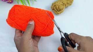 Pumpkins Halloween Decoration Pom Pom Woolen Craft - Yarn Crafts Halloween