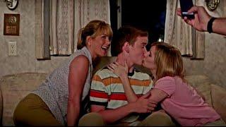 Rose and Casey teach Kenny to kiss - We're the Millers (2013) - MOVIE CLIP