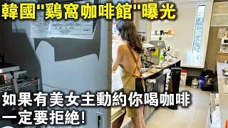 韓國“咖啡館”曝光！如果你去韓國旅遊，有美女主動約你喝咖啡，一定要拒絕！