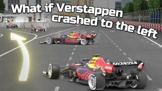 Verstappen 3D Crash Animation - F1 Azerbaijan Grand Prix 2021