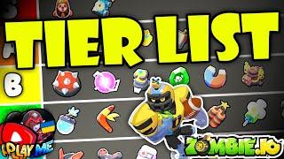 ALL SKILLS RANKED! - ZOMBIE.io Potato Shooting Tier List of Skills