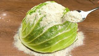 If you have cabbage and some flour! Why didn't I know about this cabbage recipe? TOP Cabbage recipes