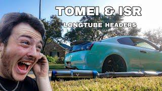 Accidentally Made The Best Exhaust For My G37! (G35 Tomei ISR & Longtube Headers)￼