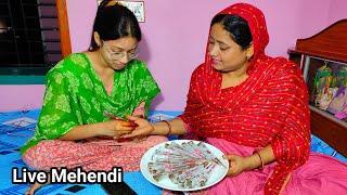 live Mehendi video #shorts