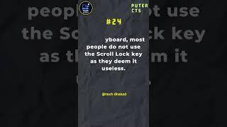 Scroll Key bekar nhi hai | Amazing Computer Science Facts | Tech Dhakad