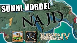 Sunni Horde Najd is BROKEN! Desert Power and Jihad Achievements Made EASY! - The EU4 Completionist