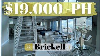 What $19,000 gets YOU in Miami | Brickell Apartments Tour | 2 story PH | Furnished | Infinity