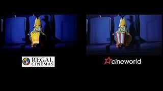 Chuck Visits the Cinemas (Regal Cinemas/Cineworld) Side-by-Side Comparison