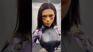 bust Alita queen studios scale 1/1 life size . Alita battle angel bust
