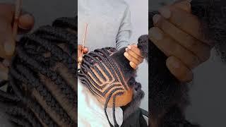 Conrows at GEE CURLY SALON #foryou #braidhairstylesforblackwomen #geecurlysalon #Conrows