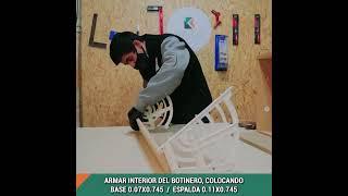 COMO ARMAR UN ZAPATERO EN MELAMINA O FIBROFACIL