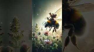 Fairy Explorer on a Bumblebee #wildlife #animals #animation