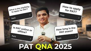 PAT 2025 : Detailed Guide | Polaris School of Technology