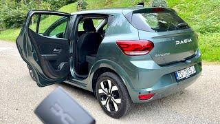 New DACIA SANDERO 2024/2025 (UPGRADED MODEL) - PRACTICALITY test & TRUNK SPACE (JOURNEY)