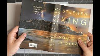 Covering a Stephen King dust jacket with Mylar - ASMR edition!