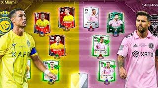 Al Nassr X Inter Miami - Best Special X Squad Builder! Messi X Ronaldo!! FC Mobile