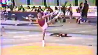 Travis Romagnoli (ON) - 1989 Cdn Nationals - Tyro Opt - FX (poor picture quality)