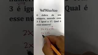 Problema de matemática básica para concursos | Prof Robson Liers