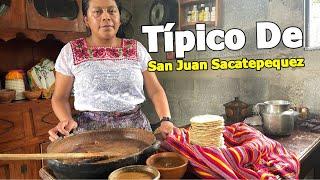  Primera Vez Que Cocinamos PINOL, Comida Típica De San Juan Sacatepequez