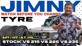 JIMNY TYRE CHANGE MYTHS *MUST WATCH* #automobile #jimny