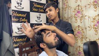 Pakistani BarberHead Massage For Relaxing Asmr | YOUNG ALI BARBER #barbermassage