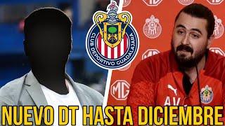 NUEVO TÉCNICO de Chivas hasta diciembre | rumores chivas