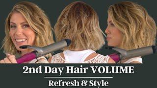 Voluminous Second Day Hair | Refresh and Style