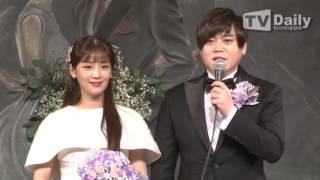 [tvdaily] 문희준소율 결혼식, "오늘 결혼합니다!"