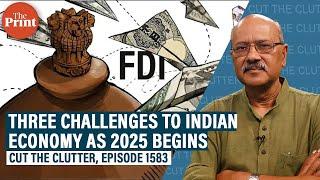 Falling FDI, bolting FPIs, pressure on rupee: 3 challenges for Indian eco in 2025, need for reforms