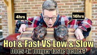 Pulled Pork HOT and FAST vs LOW and SLOW... Does taking longer ACTUALLY make better pulled pork?